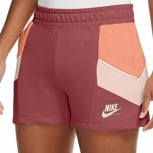 Nike XL Colorblocked Pull-on Organic Cotton Shorts